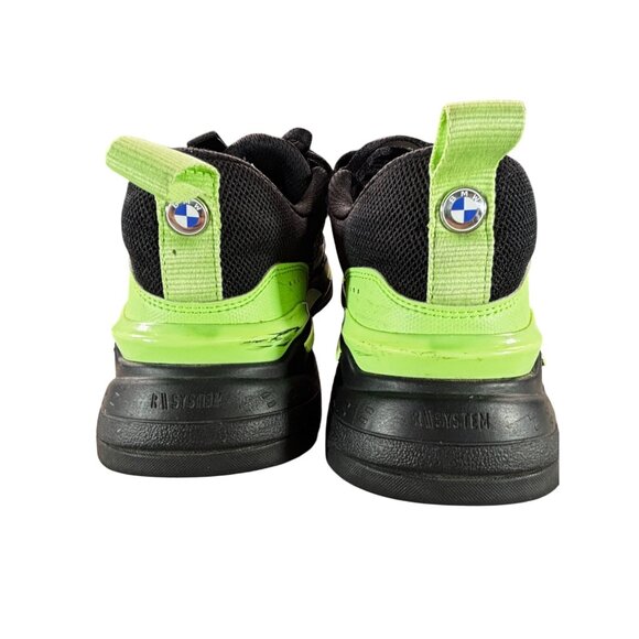 Puma BMW M Motorsport RS-Fast Sneakers Black Green Mens Size 12 - Picture 3 of 9